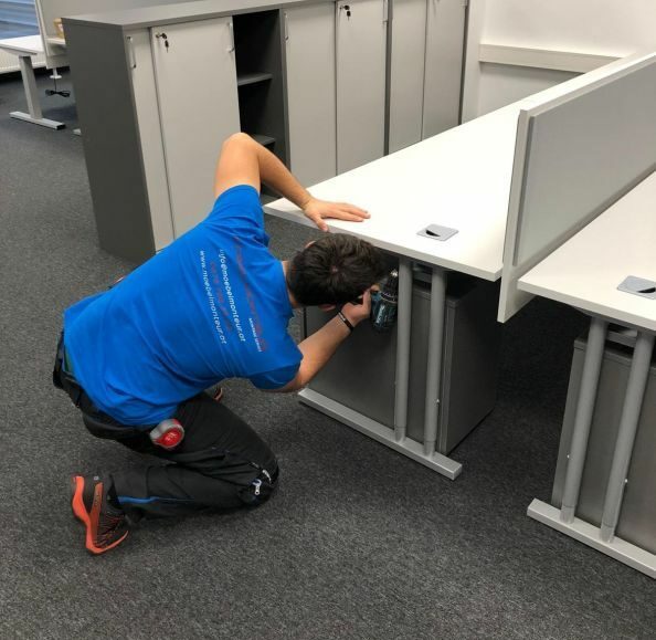 Professionelle Büromöbelmontage
